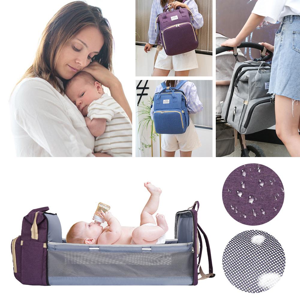 Multifunctional Portable Diaper Bag Folding Baby Travel