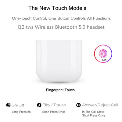 The New 2020 inPods i12 TWS Wireless Headphones Bluetooth 5.0